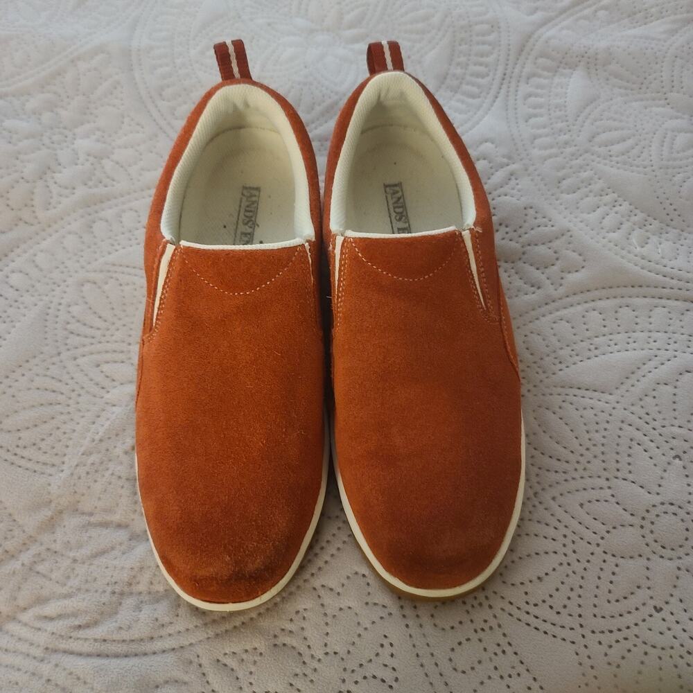 Lands End Men's Shoes Casual Loafers Suede 83086 Size 9.5M (9HD)